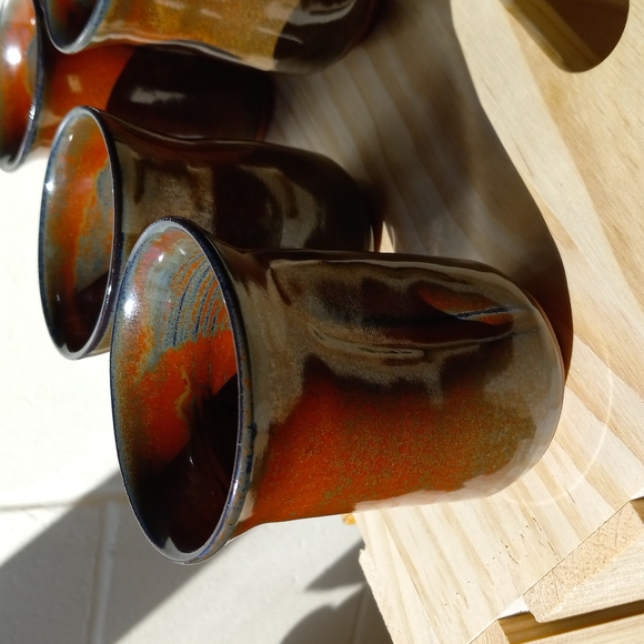 Clay Pottery Cups - Picture 2 of 5